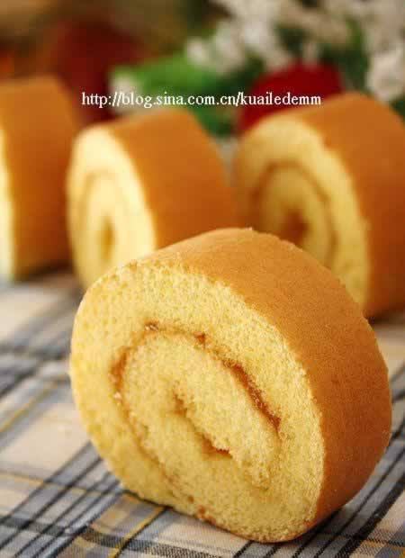 菠萝馅蛋糕卷的做法