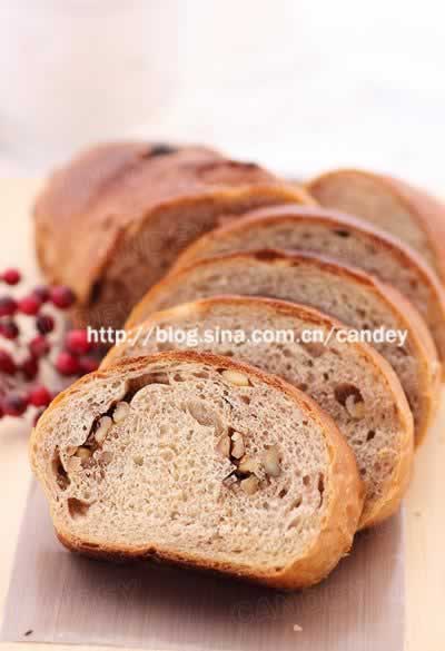 红糖核桃包的做法(早餐菜谱-用最家常的食材做养生面包)