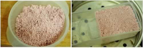 草莓松糕的做法