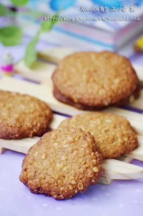 健康红糖燕麦饼干的做法