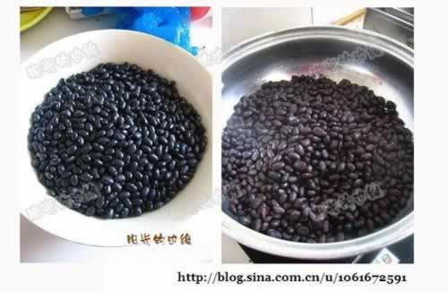 15分钟黑豆沙的做法(甜品)