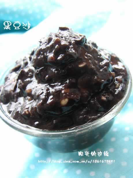 15分钟黑豆沙的做法(甜品)