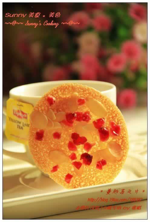 蔓越莓瓦片的做法