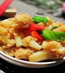 炒花菜的做法图解 怎么做炒花菜的做法
