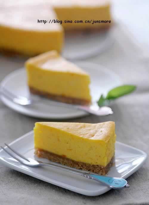 南瓜芝士蛋糕的做法(甜品)