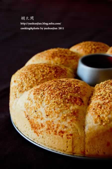 胚芽豆渣面包的做法(早餐菜谱)