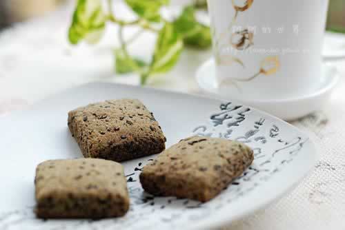 三黑全麦司康的做法(零食)