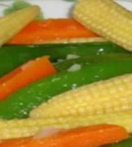 甜豆炒玉米笋的做法图解 怎么做甜豆炒玉米笋的做法