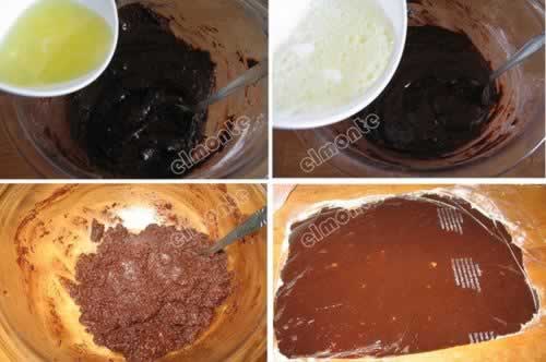 巧克力扭纹面包的做法(早餐菜谱)