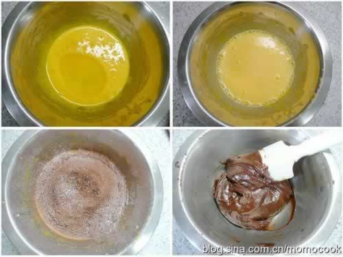 电饭锅巧克力海绵蛋糕的做法(电饭锅菜谱)