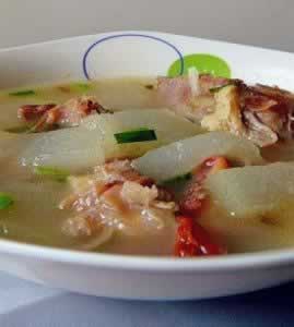 烤鸭冬瓜汤的做法图解 怎么做烤鸭冬瓜汤的做法