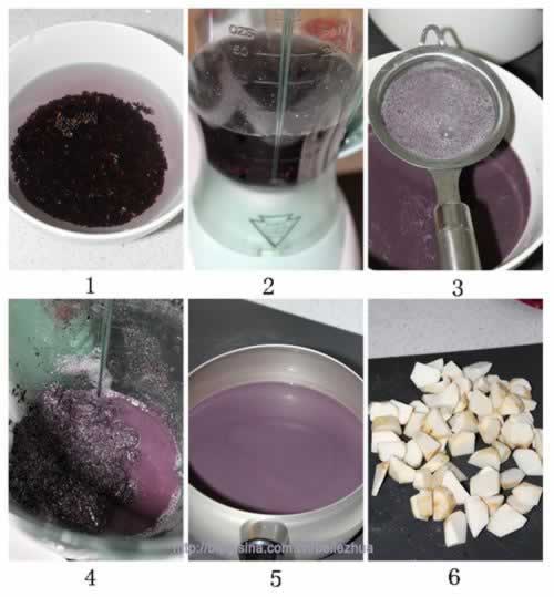 香芋紫米露的做法(冬季里暖身又滋润皮肤的好甜汤)