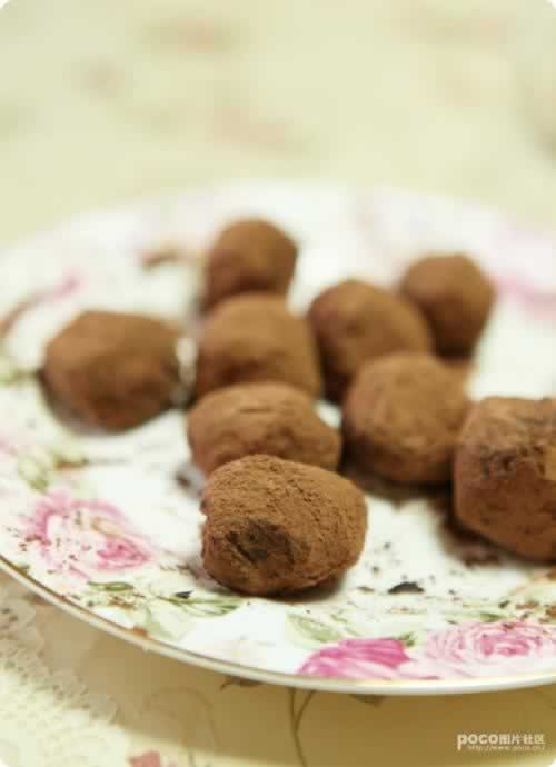 自制松露巧克力的做法(甜品)
