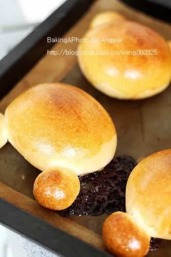 小熊面包的做法(早餐菜谱)