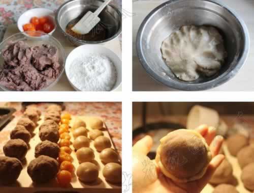 自制红莲蓉蛋黄月饼的做法(自制中秋月饼-典型性广式月饼)