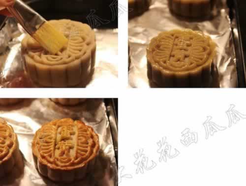 自制红莲蓉蛋黄月饼的做法(自制中秋月饼-典型性广式月饼)