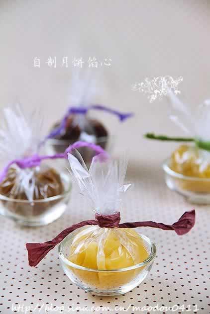 4种自制月饼馅心的做法(中秋月饼)