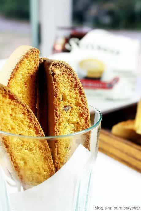 杏仁脆饼Lenox Almond Biscotti的做法(早餐菜谱)