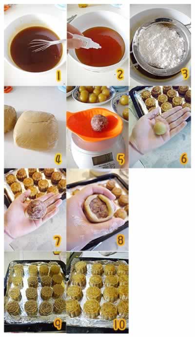 玫瑰鲜花馅月饼的做法(自制中秋月饼)