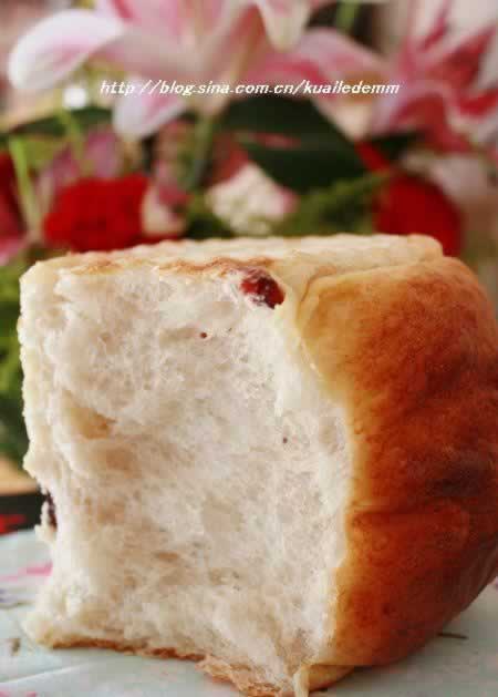 蜂蜜蔓越莓吐司的做法(早餐菜谱-超大含水量、超好吃的)