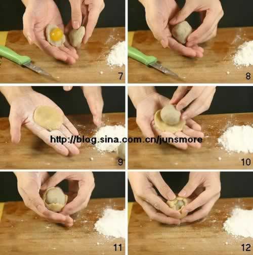 莲蓉蛋黄月饼的做法(中秋月饼)