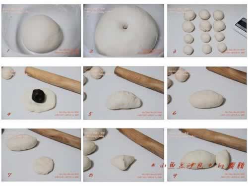 金鱼豆沙面包的做法(早餐菜谱)
