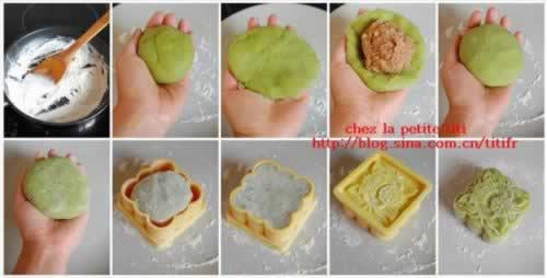 香兰椰丝冰皮月饼的做法(自制中秋月饼)