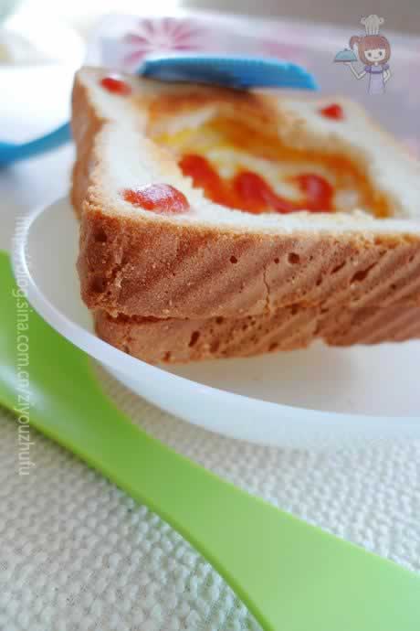 加蛋吐司的做法(早餐菜谱)