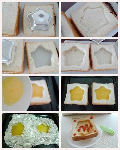 加蛋吐司的做法(早餐菜谱)