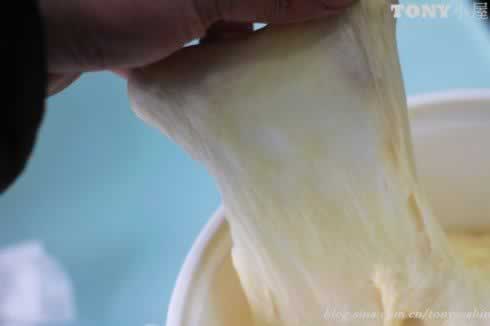 正宗土司的做法(早餐菜谱-不用面包机不用揉面)