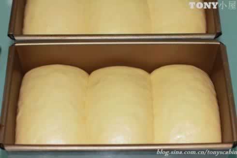正宗土司的做法(早餐菜谱-不用面包机不用揉面)