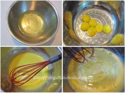 电饭煲版戚风蛋糕的做法(早餐菜谱)