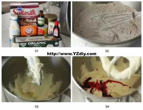 ��ɫ�����ֽ���������������Ͳ���-Red Velvet Cupcakes��