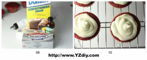 ��ɫ�����ֽ���������������Ͳ���-Red Velvet Cupcakes��