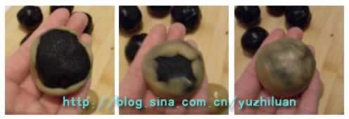 黑芝麻馅月饼的做法(中秋菜谱)