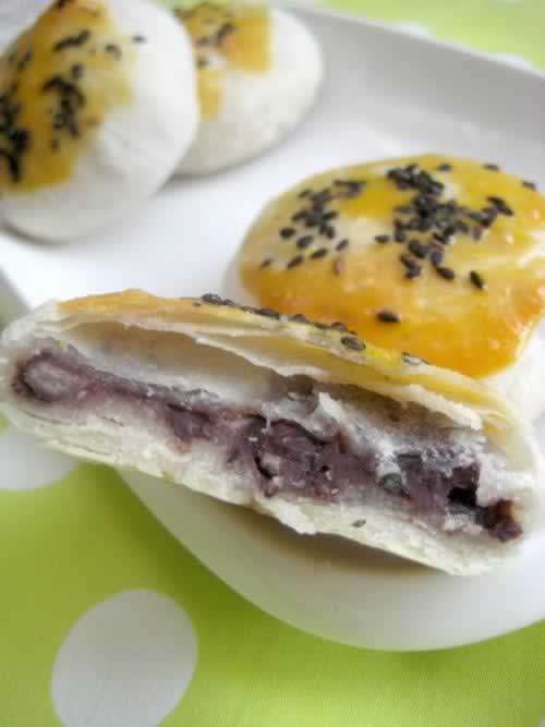 香酥红豆饼的做法(中式点心-强烈推荐,绝对好吃)