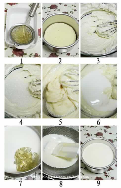 冷藏式酸奶乳酪蛋糕的做法(自制甜品)