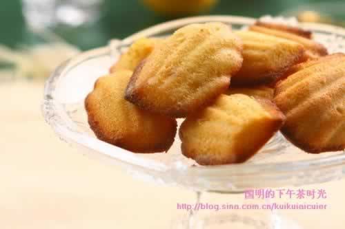 玛德琳贝壳蛋糕的做法(法式小甜点菜谱)