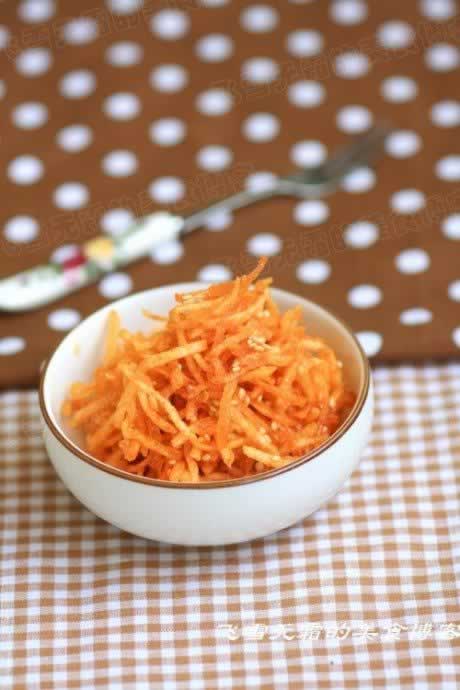 香脆土豆丝的做法(素菜菜谱)