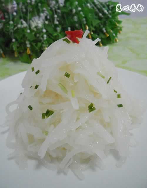 面蒸白玉丝(萝卜丝)的做法(山西蒸菜菜谱)