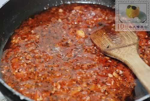 烤番茄里脊肉的做法(烤箱菜谱)