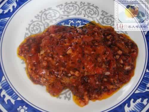 烤番茄里脊肉的做法(烤箱菜谱)