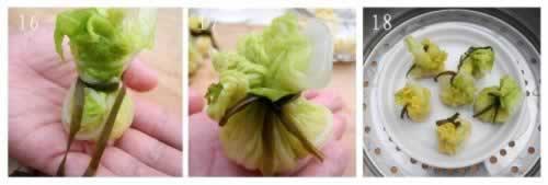 茄汁菜包的做法(夏日菜谱)