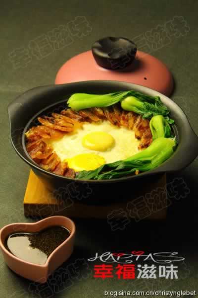 腊味煲仔饭的做法(川味香肠版菜谱)