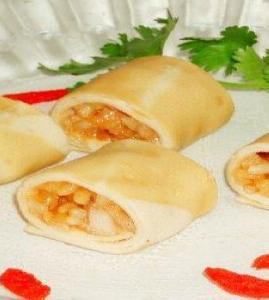 豆腐皮鸡肉卷_豆腐皮鸡肉卷的做法_豆腐皮鸡肉卷怎么做的做法