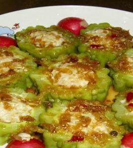 肉茸苦瓜卷_肉茸苦瓜卷的做法_肉茸苦瓜卷怎么做的做法