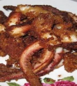 酥炸鱿鱼须的做法 酥炸鱿鱼须的做法