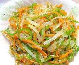 三色冬瓜丝_三色冬瓜丝的做法_三色冬瓜丝怎么做图解的做法