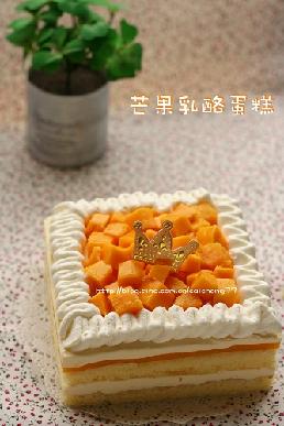 芒果乳酪蛋糕的做法图片,如何做,芒果乳酪蛋糕怎么做好吃详细步骤的做法