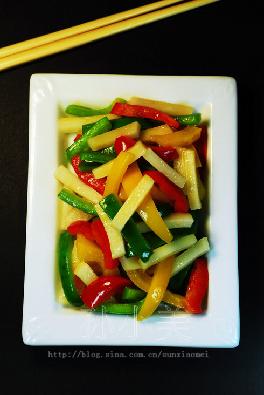 年糕彩椒的做法 年糕彩椒的做法